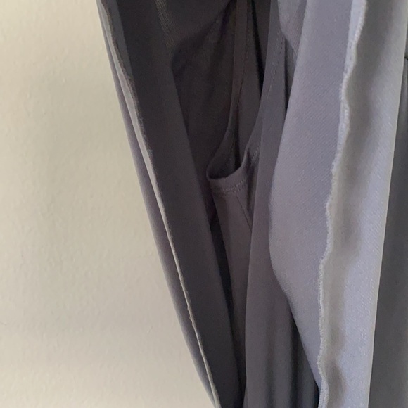 Marc Bouwer Knit Steel Blue Jumpsuit with Blouson Top | xxs - Picture 4 of 9